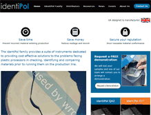 Tablet Screenshot of identipol.com